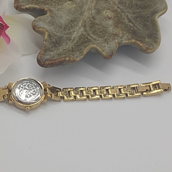Ann Klein Gold Crystal Watch main image 2